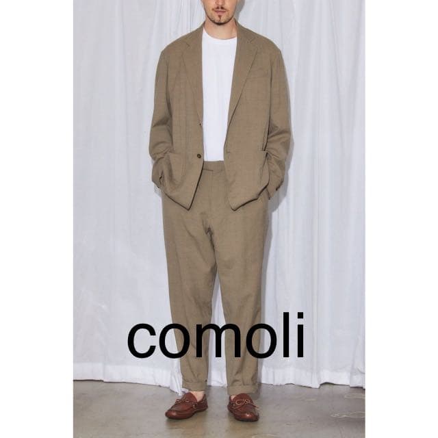 comoli 19ss ウール2Bジャケット