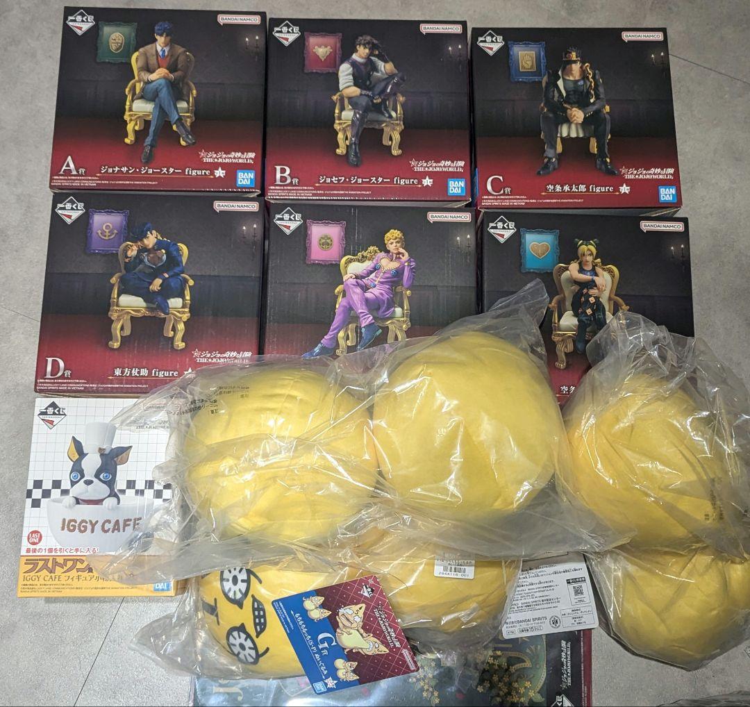 ジョジョワールド 一番くじ 上位賞コンプリートセット