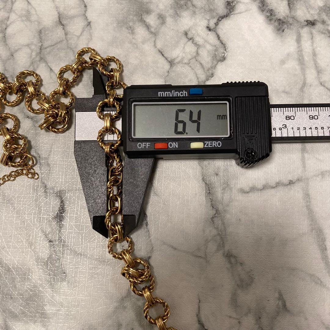 遺品整理　K18刻印　ネックレス　48cm