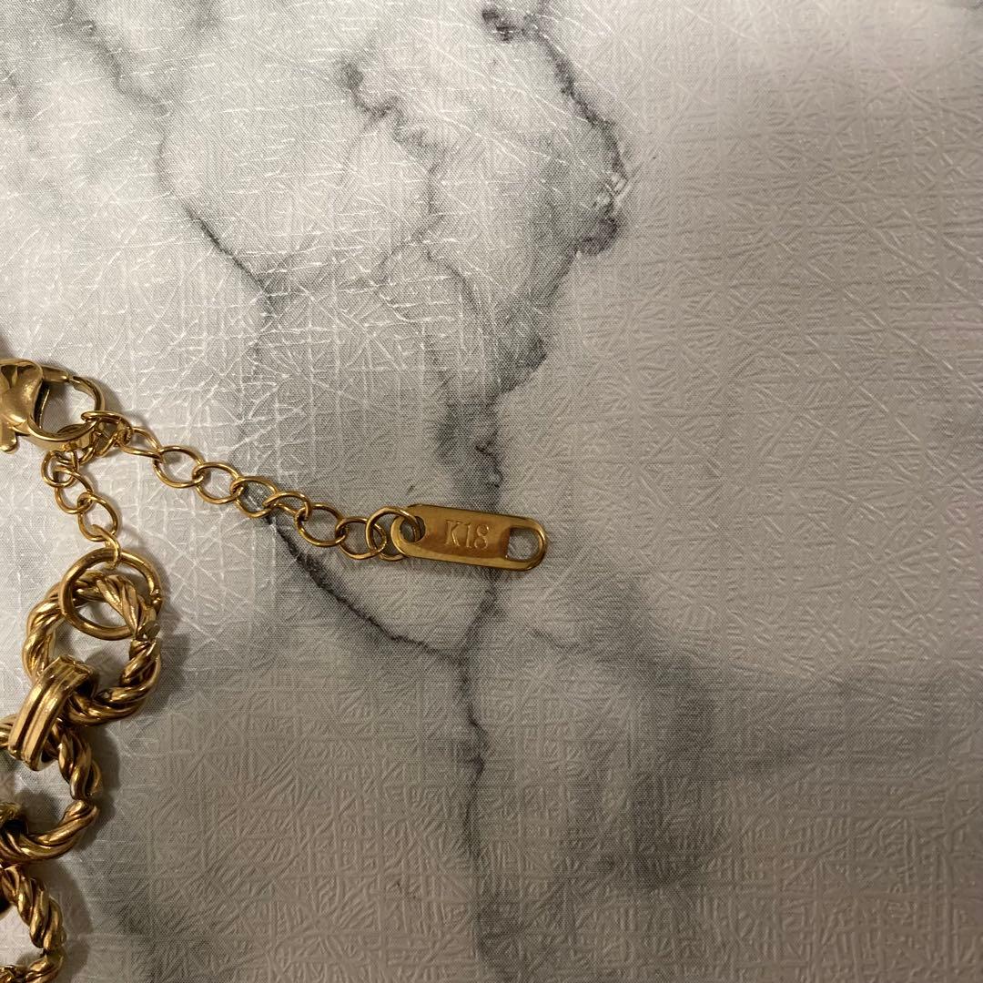 遺品整理　K18刻印　ネックレス　48cm