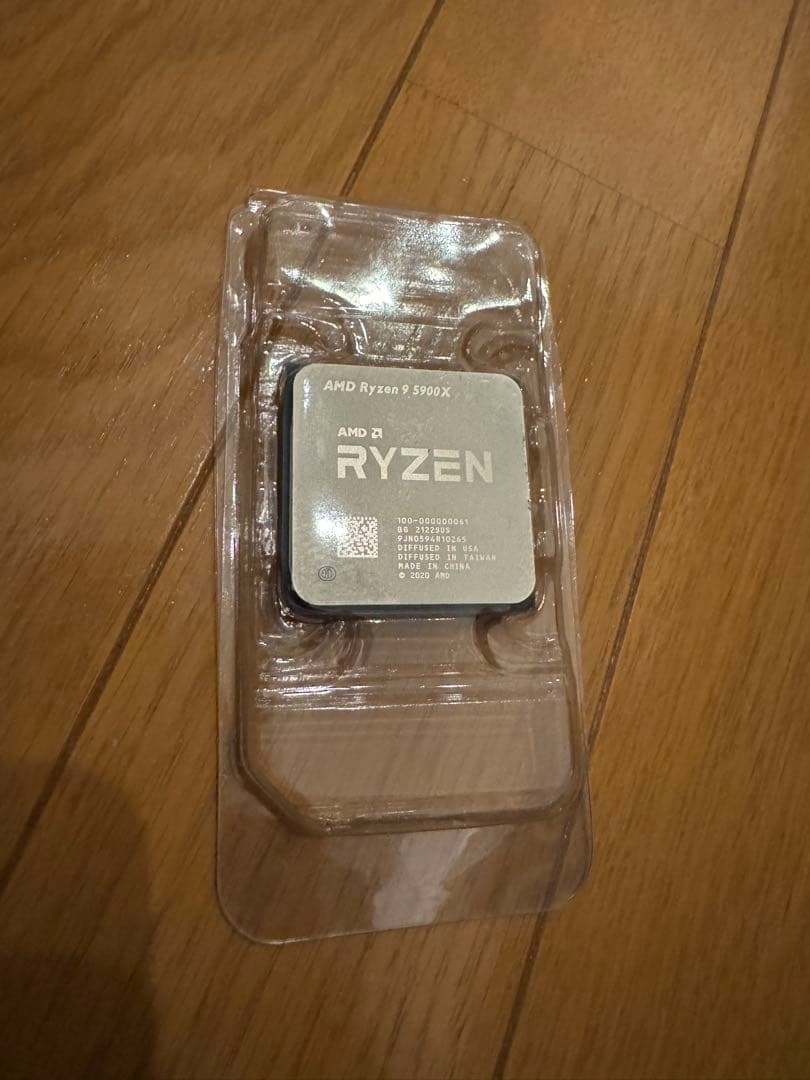 AMD ryzen 9 5900x 本体のみ