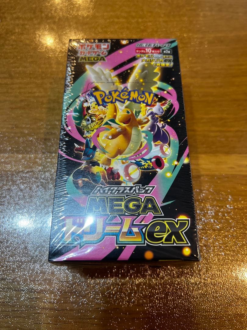 ポケモンカードゲーム MEGAドリームEX 1 BOX シュリンク付き