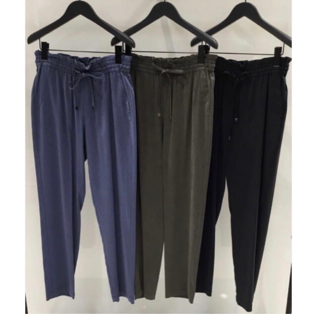 Theory luxe 19ss パンツ カーキ