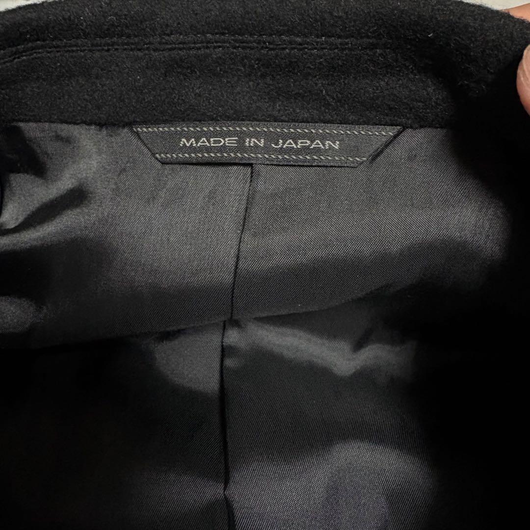 美品 ダーバン テーラードジャケット シングル 2B カシミヤ100 黒 L