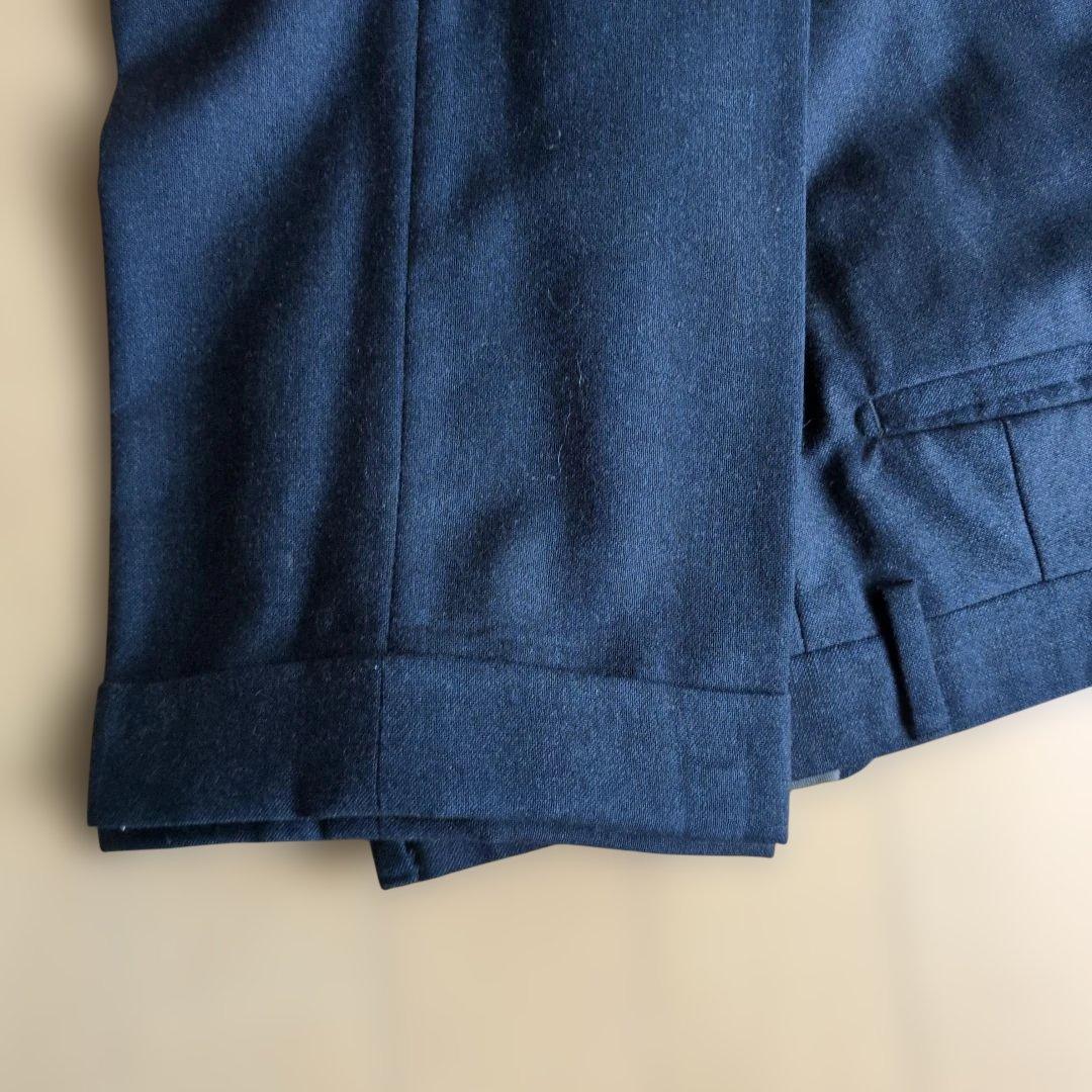 【カンスさま専用】ネイビー ビジネススーツ　スリーピース、スラックス2本付