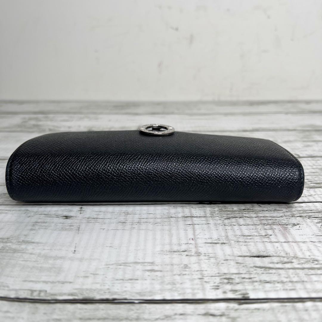 BVLGARI ブルガリ サークルロゴ ロゴクリップ 長財布