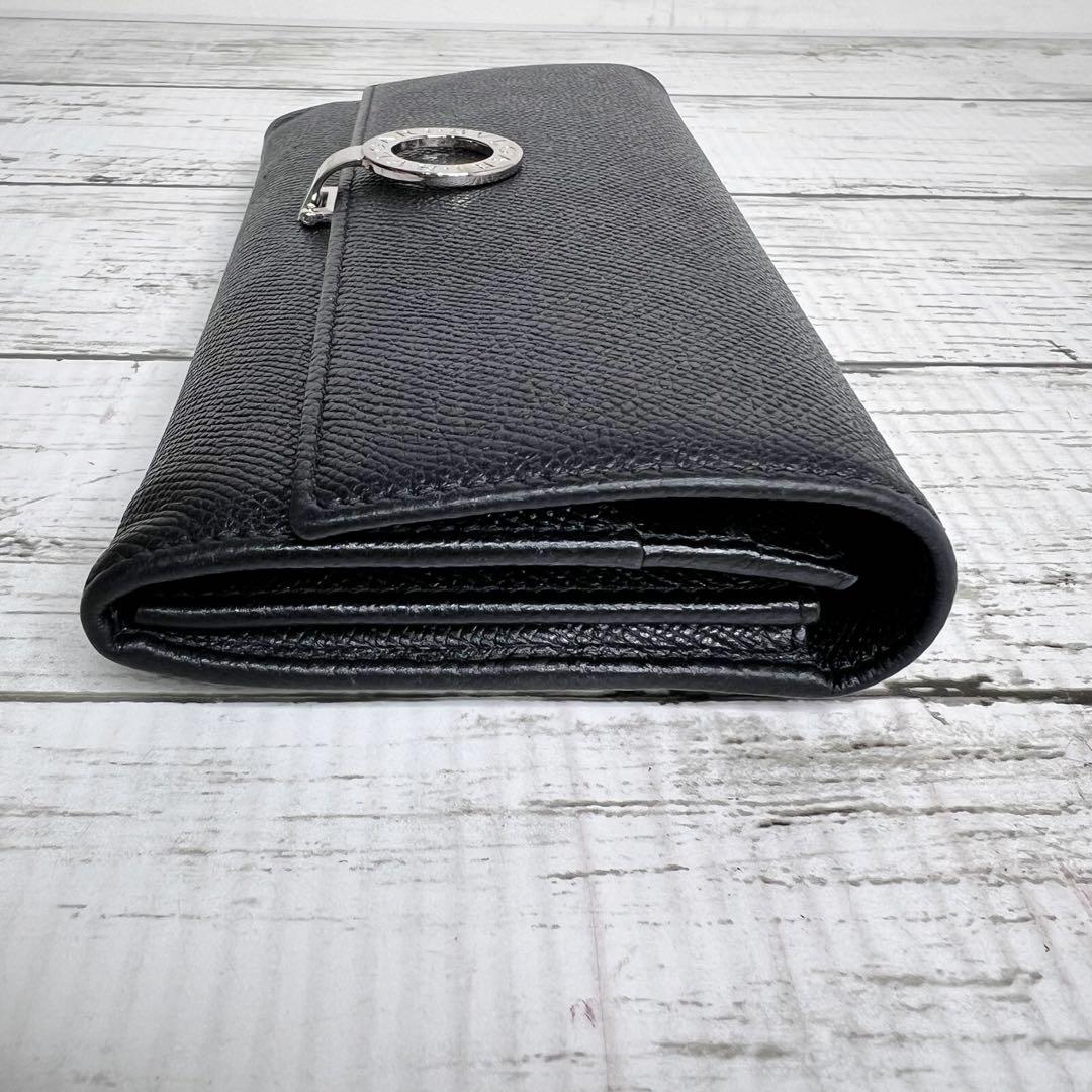 BVLGARI ブルガリ サークルロゴ ロゴクリップ 長財布