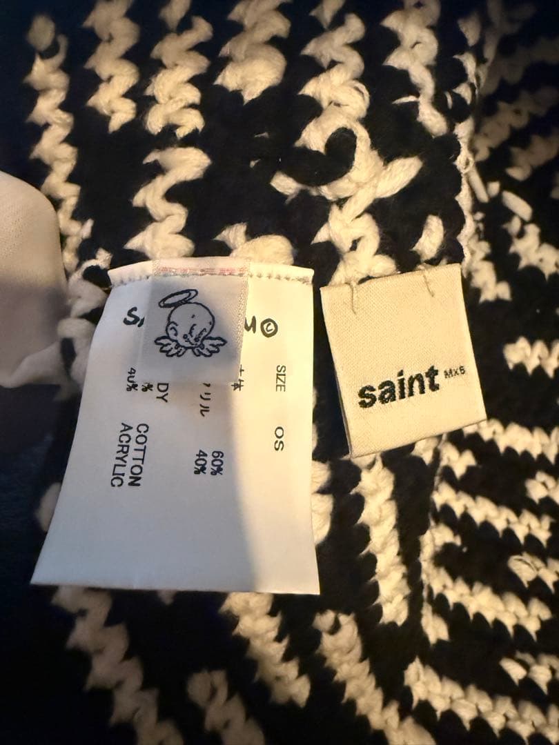 SAINT MICHAEL セントマイケルハット　ブラック 黒　ONE SIZE