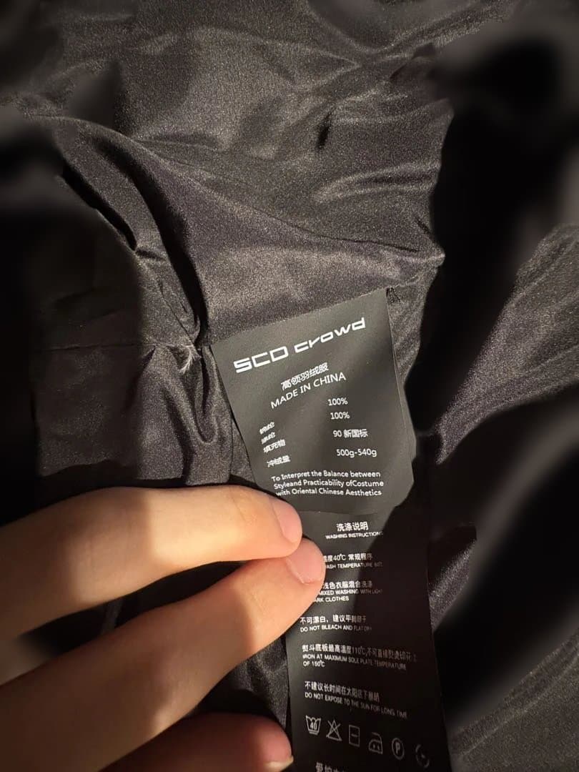 scd crowd Mダウンジャケット