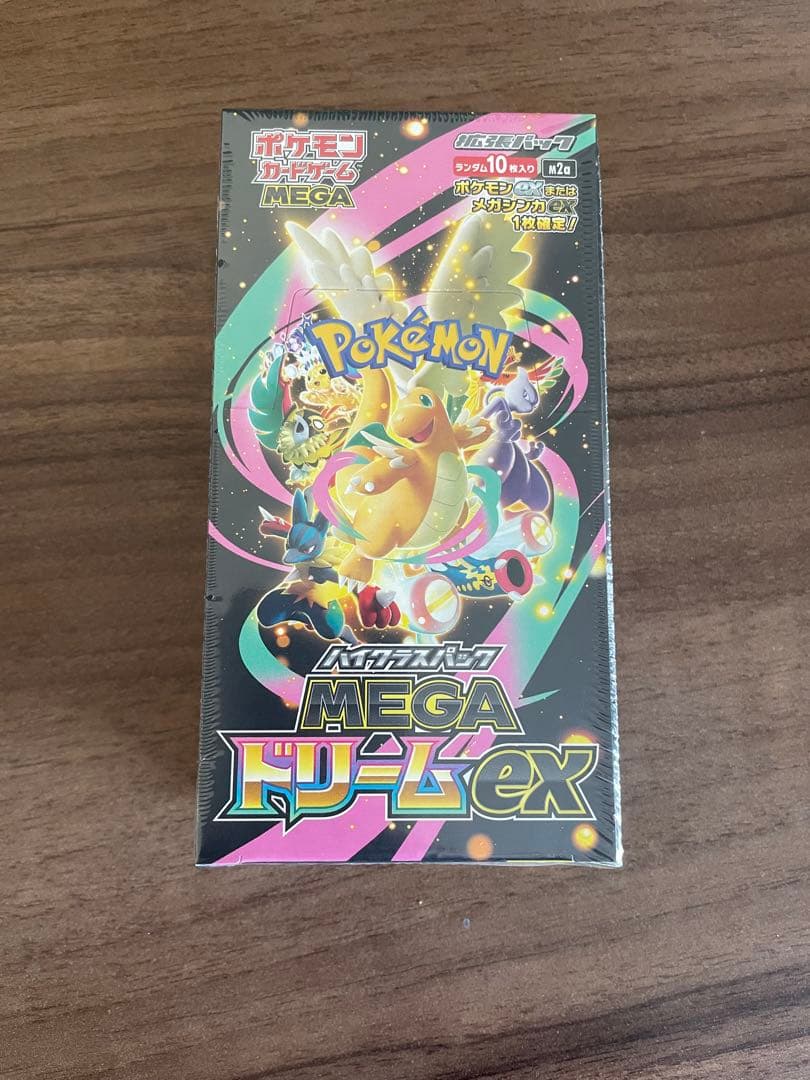 ポケモンカード MEGA ドリームEX 1box シュリンク付き