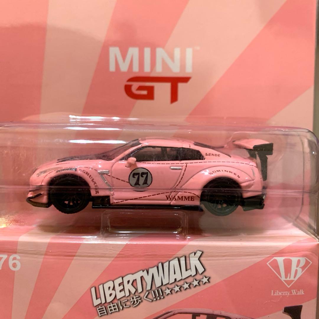 MINIGT LIBERTY WALK★WORKS R35 Pink Pig