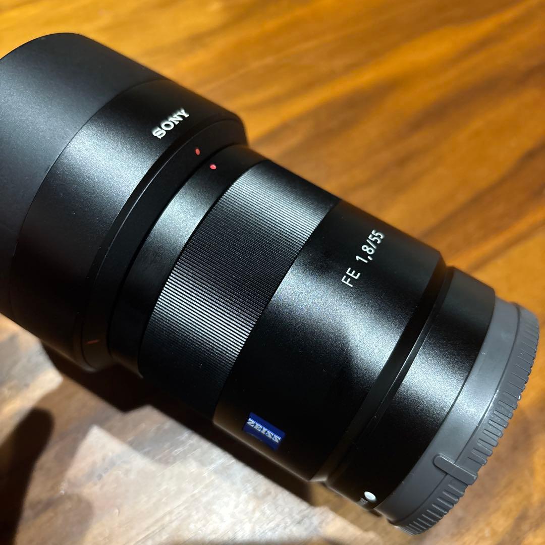 SONY Zeiss 55mm FE1.8 フィルター付き　オマケ