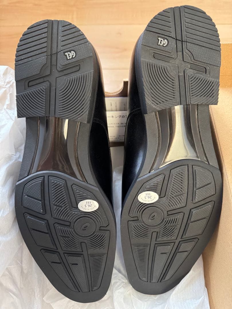 asics RUNWALK SHOES ЗE WR819P 新品　未使用　黒色