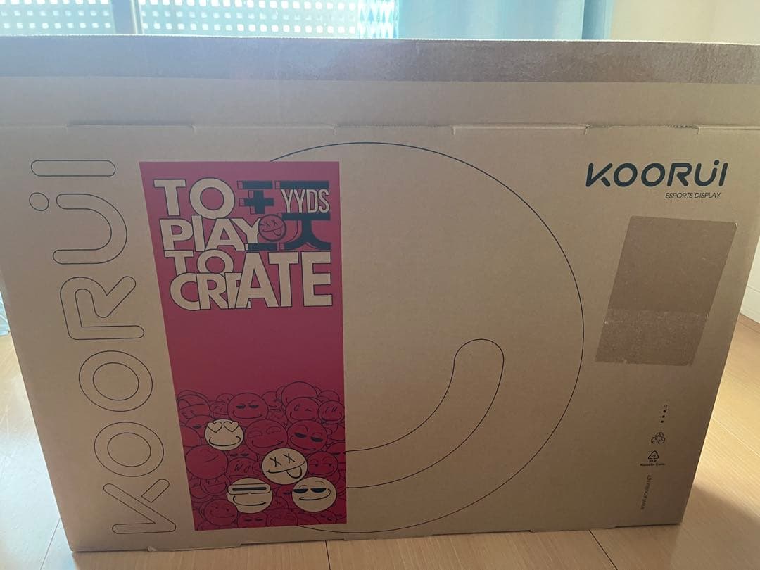 KOORUI 27インチ75HZ 5ms 曲面モニター