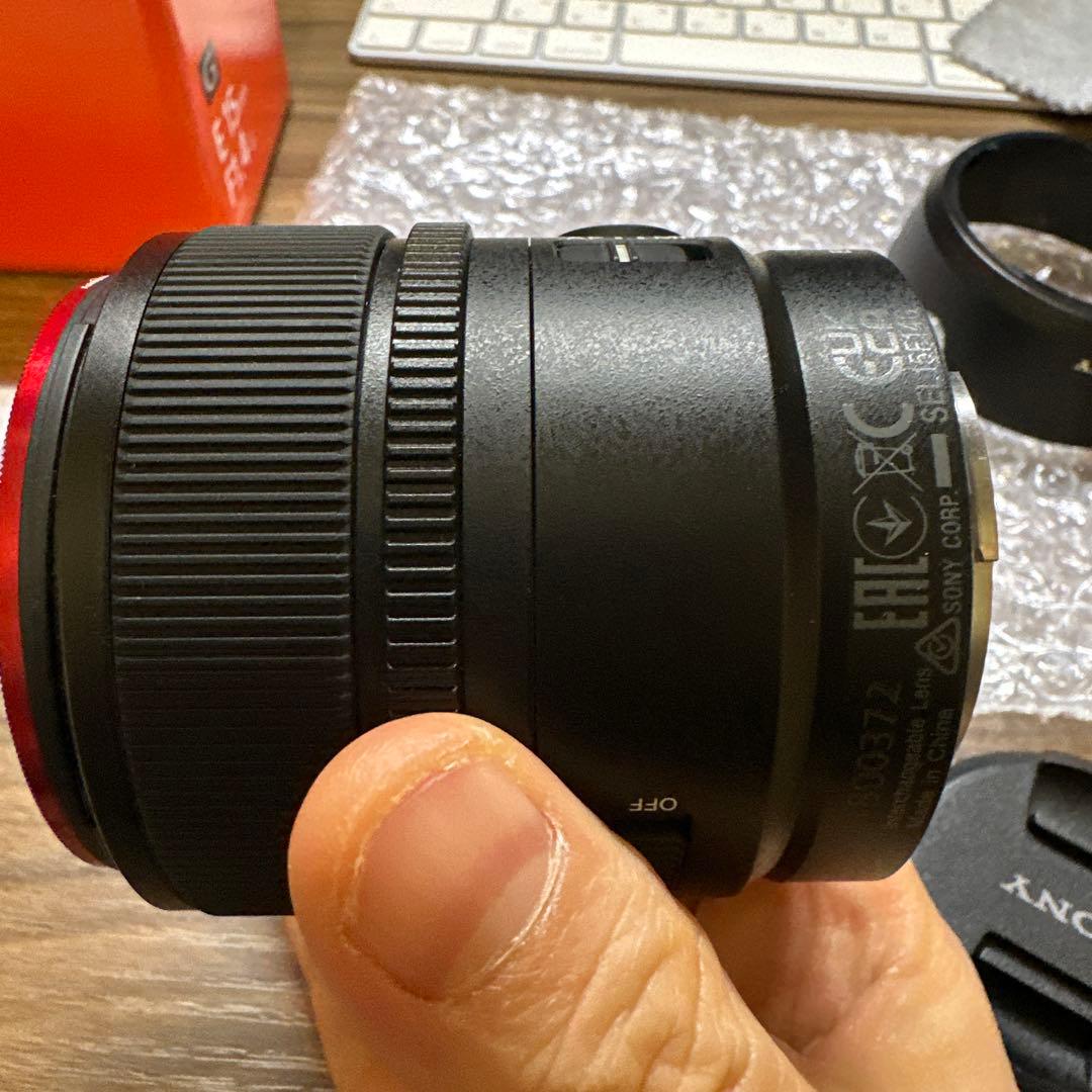 SEL15F14 + レンズフィルター