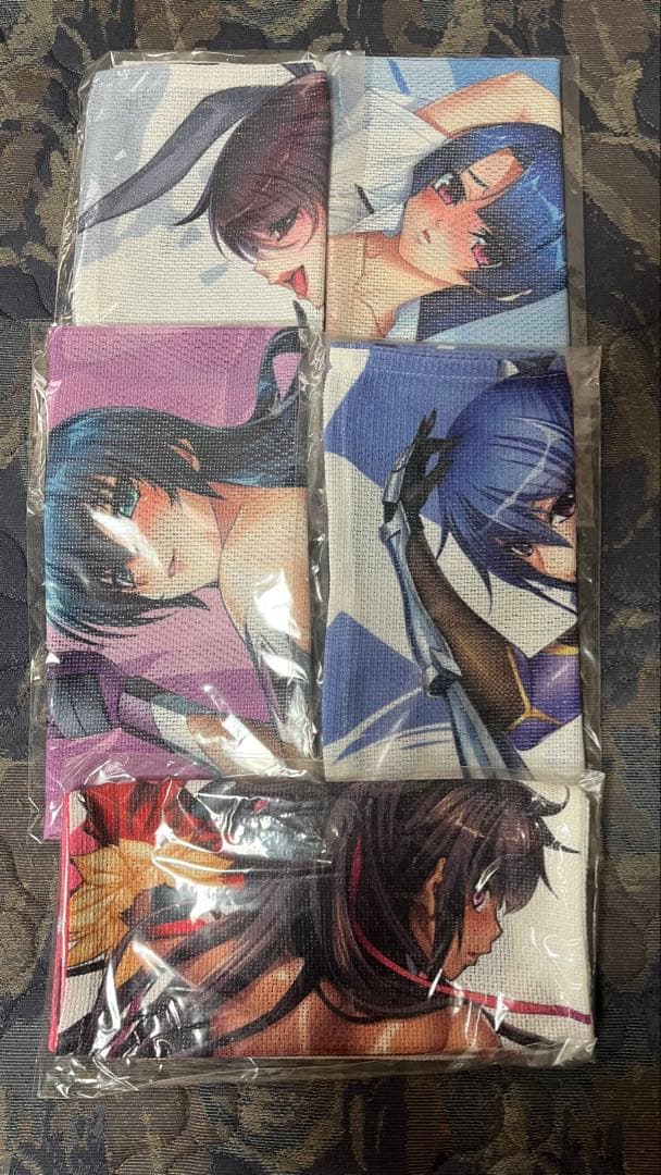 対魔忍シリーズ ボディタオル 5種