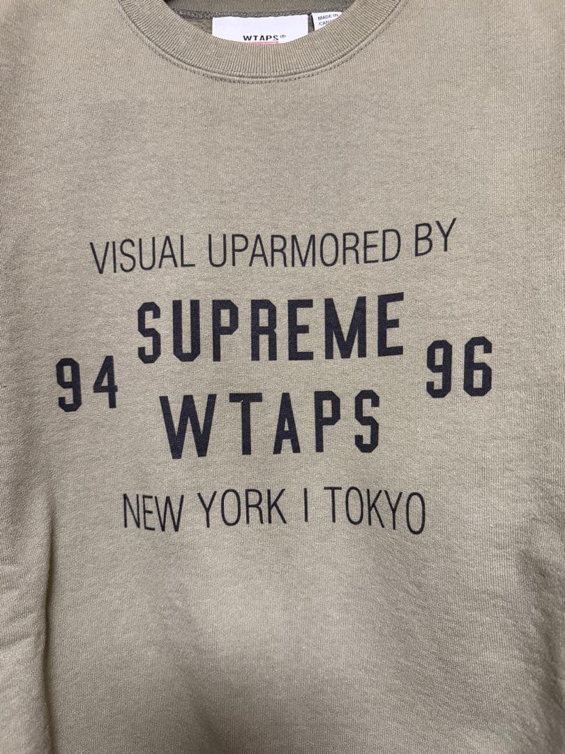 【️極希少】Supreme WTAPS Crewneck 21FW