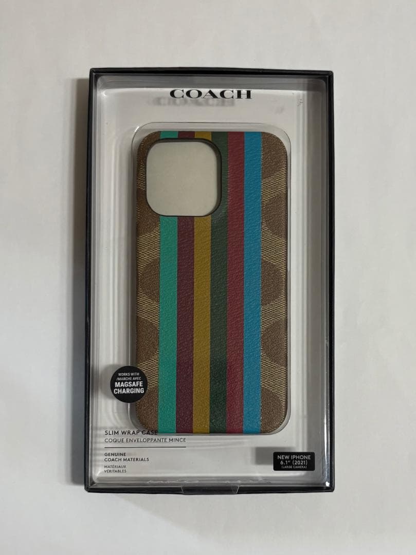 ◆新品◆ COACH iPhone13 pro ケース CO-404