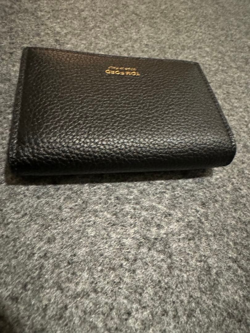 TOM FORD ブラック レザー 名刺入れ