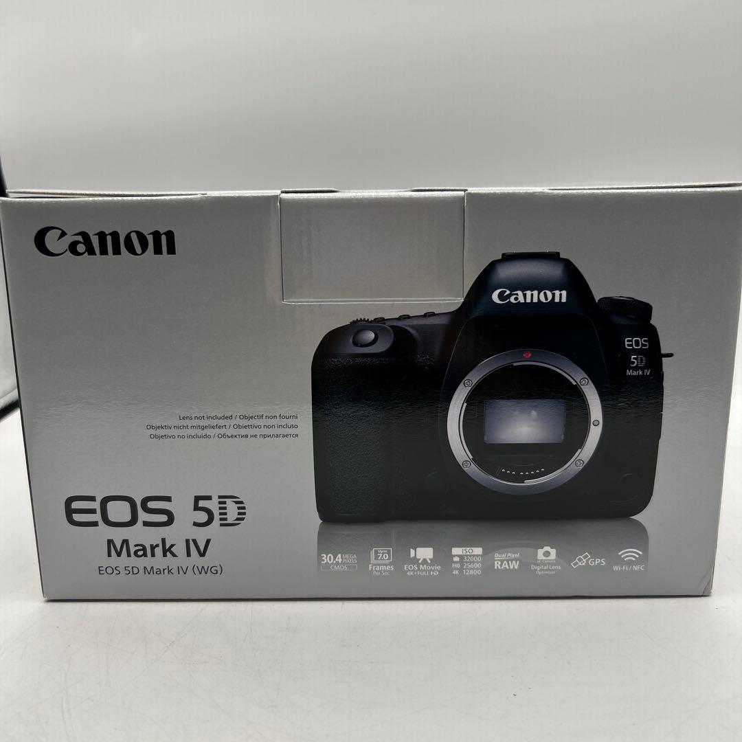新品　Canon EOS 5D Mark IV ボディ　海外仕様　動作保証