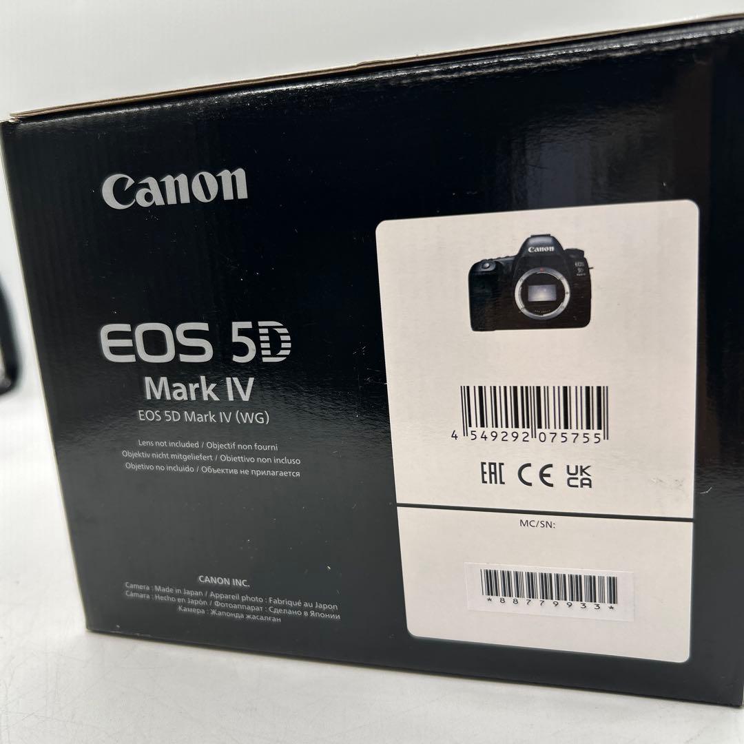 新品　Canon EOS 5D Mark IV ボディ　海外仕様　動作保証