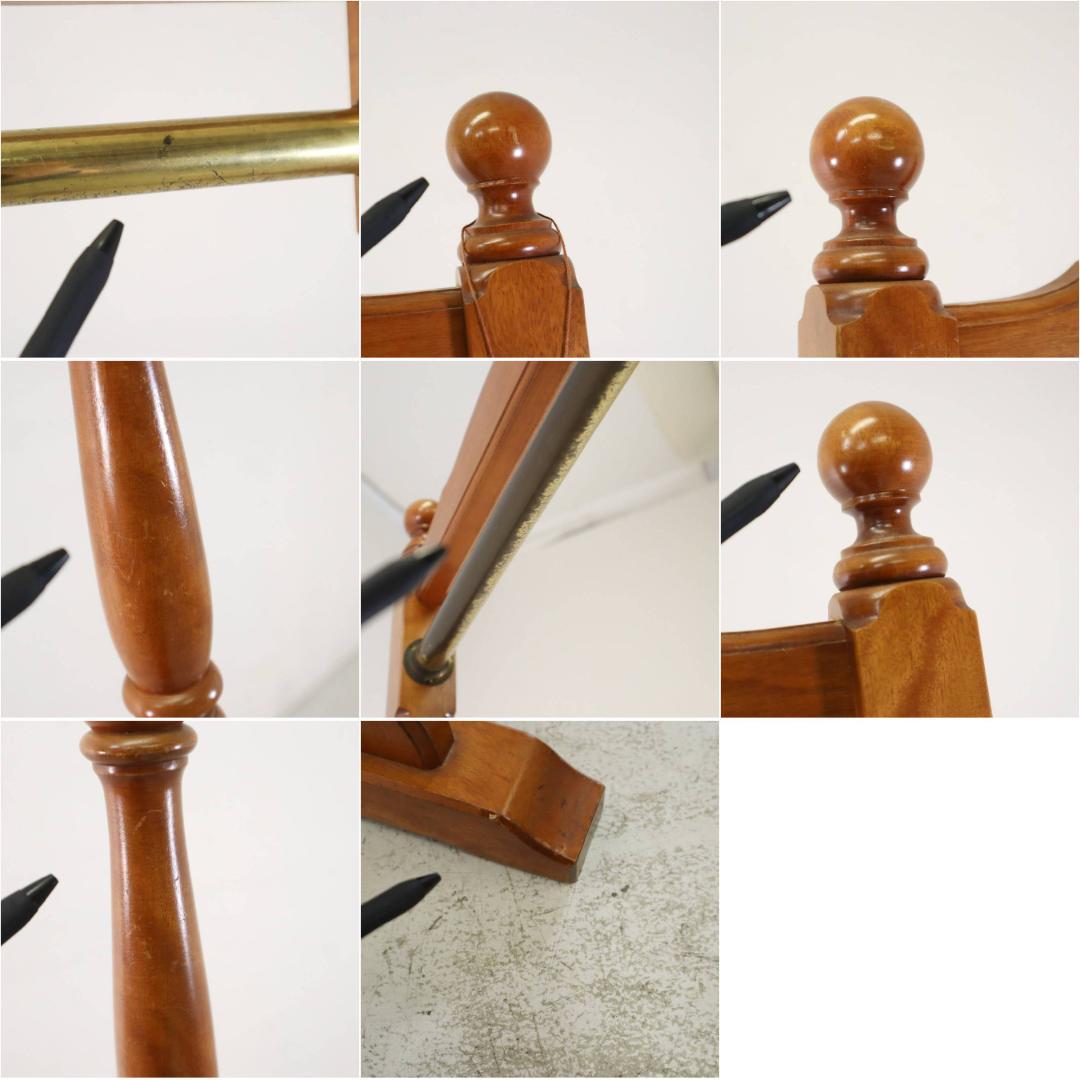 横浜クラシック家具 ダニエル ドレスハンガー 樺材 コートハンガー 三越 伊勢丹