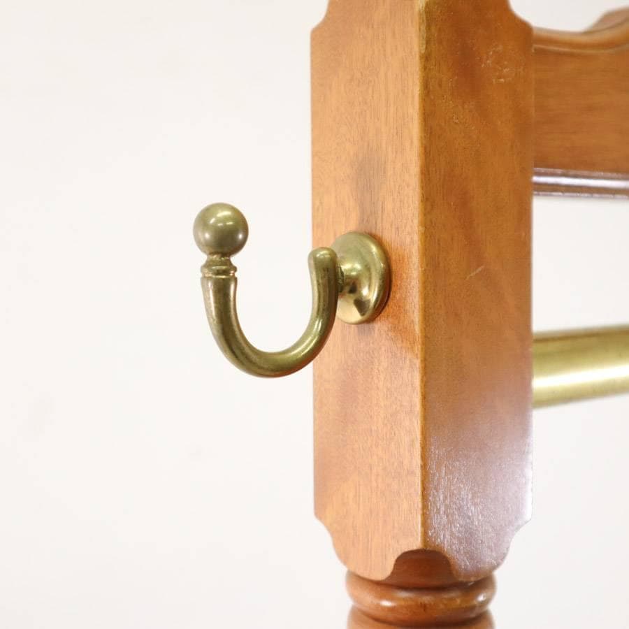 横浜クラシック家具 ダニエル ドレスハンガー 樺材 コートハンガー 三越 伊勢丹