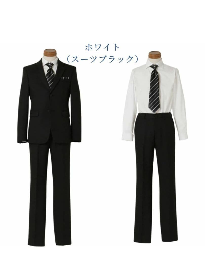 男の子スーツ 卒業式 160 セット（シャツ・ ネクタイ・シューズ付）