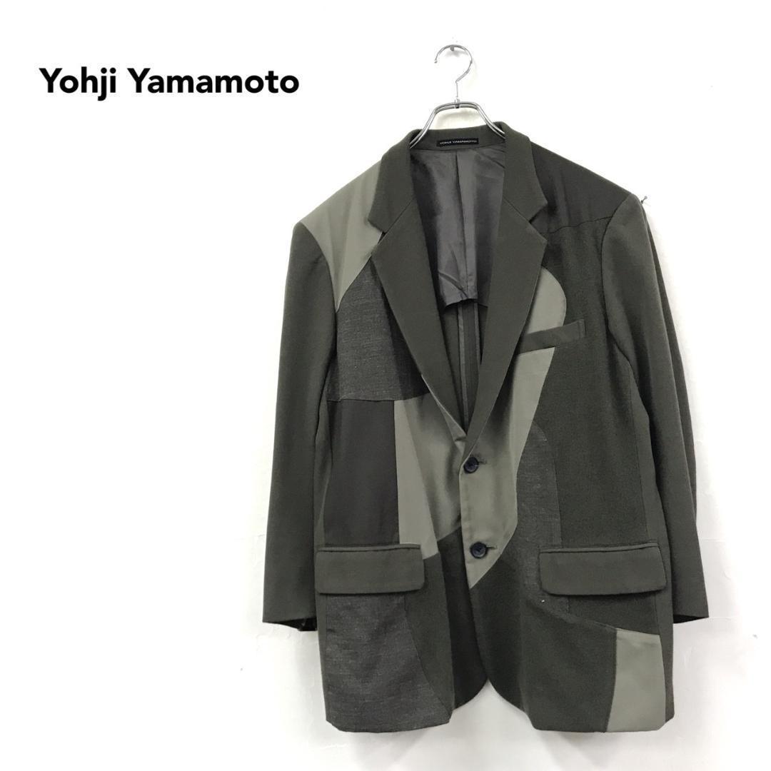 old Y's for men ヨウジヤマモト テーラードジャケット 異素材切替