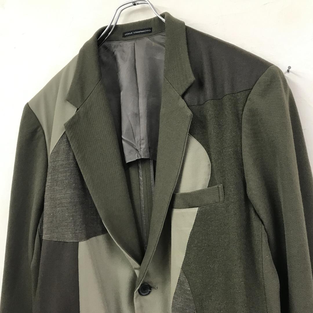old Y's for men ヨウジヤマモト テーラードジャケット 異素材切替