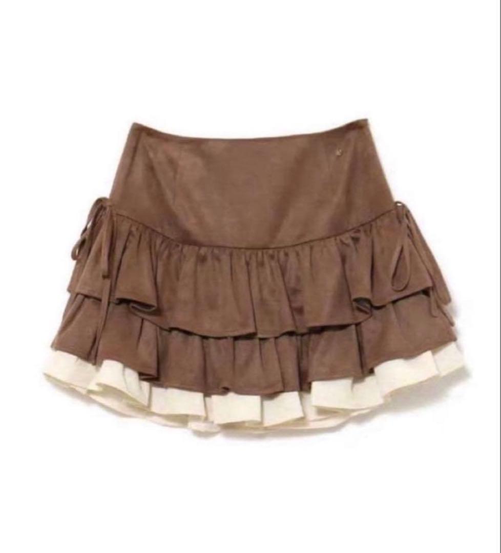 アンドマリーandmary Mel gather skirt S
