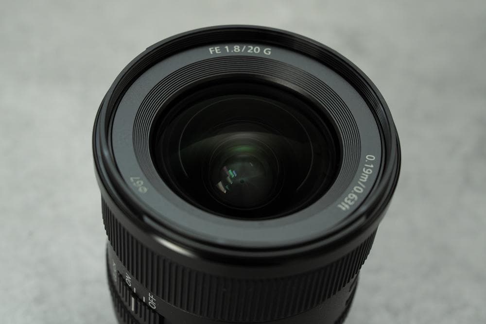【美品】SONY FE 20mm F1.8 Gレンズ SEL20F18G