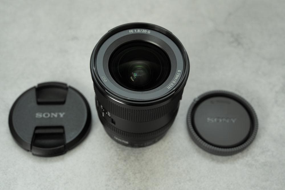 【美品】SONY FE 20mm F1.8 Gレンズ SEL20F18G