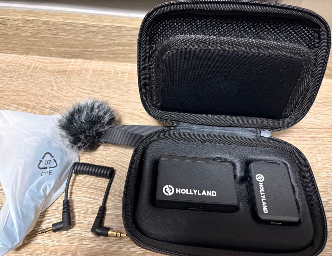 Hollyland Lark MAX Solo 外部マイク　ワイヤレスマイク