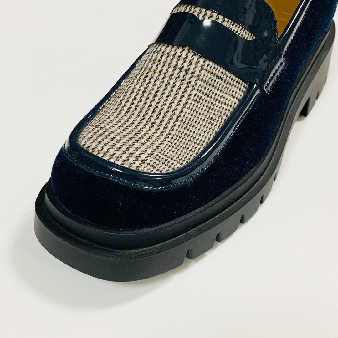 〈新品〉ル タロン（Le Talon）GRISEタンクソールローファー