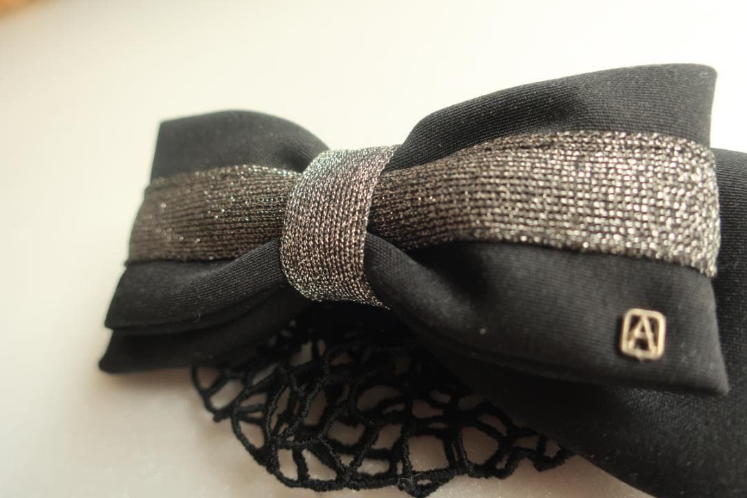 ネット付きバレッタ　アレクサンドル ドゥ パリALEXANDRE DE