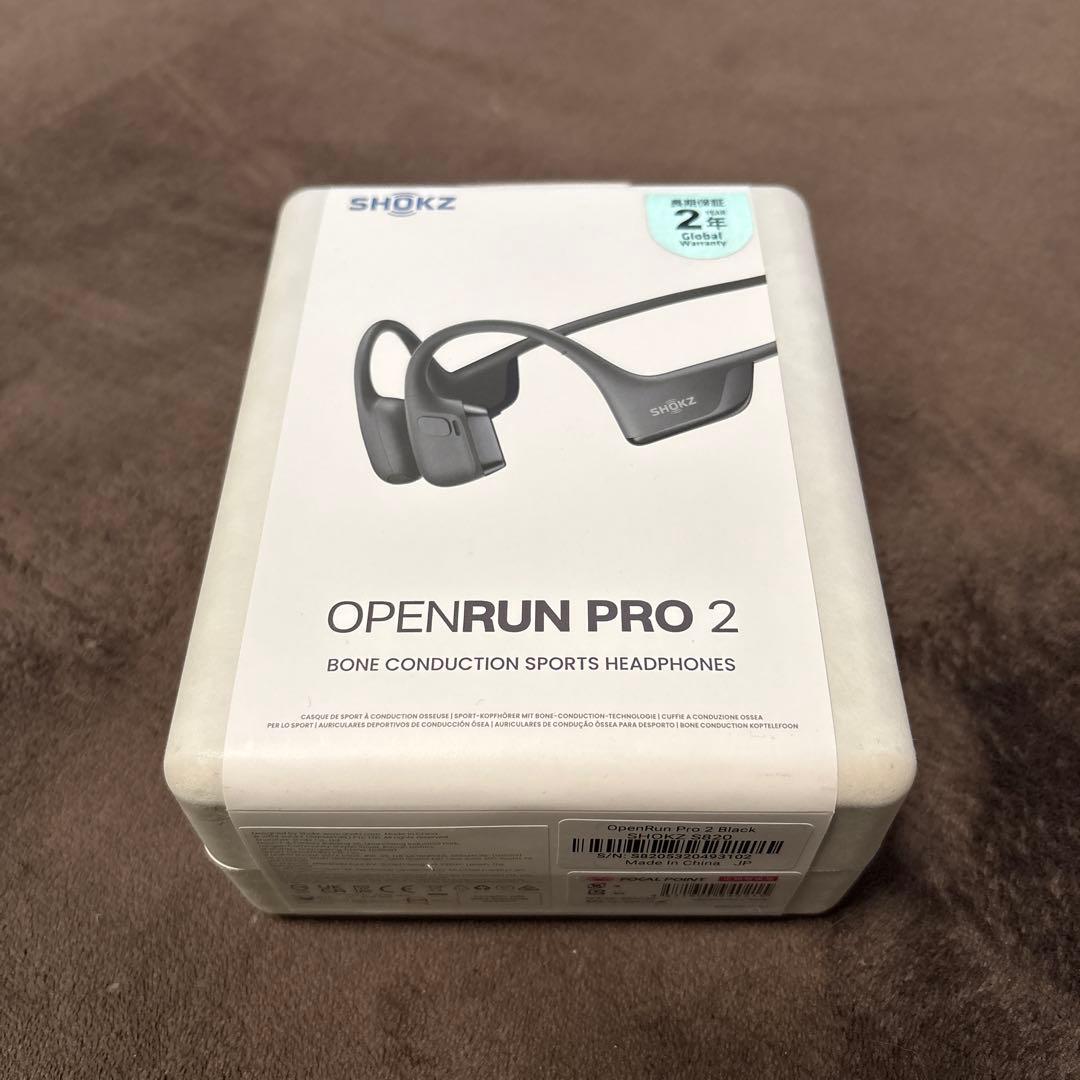 SHOKZ OPENRUN PRO2 ブラック SKZ-EP-POINT