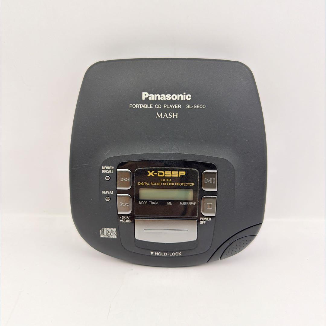 【完動品】Panasonic SL-S600-K CDプレーヤー MASH