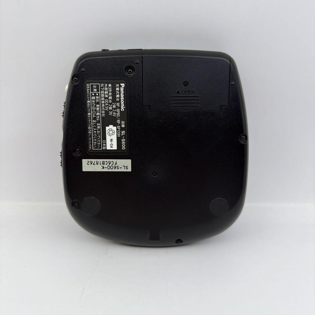 【完動品】Panasonic SL-S600-K CDプレーヤー MASH