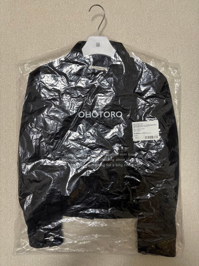 OHOTORO Loom Black Jacket S メンズ　ウィメンズ