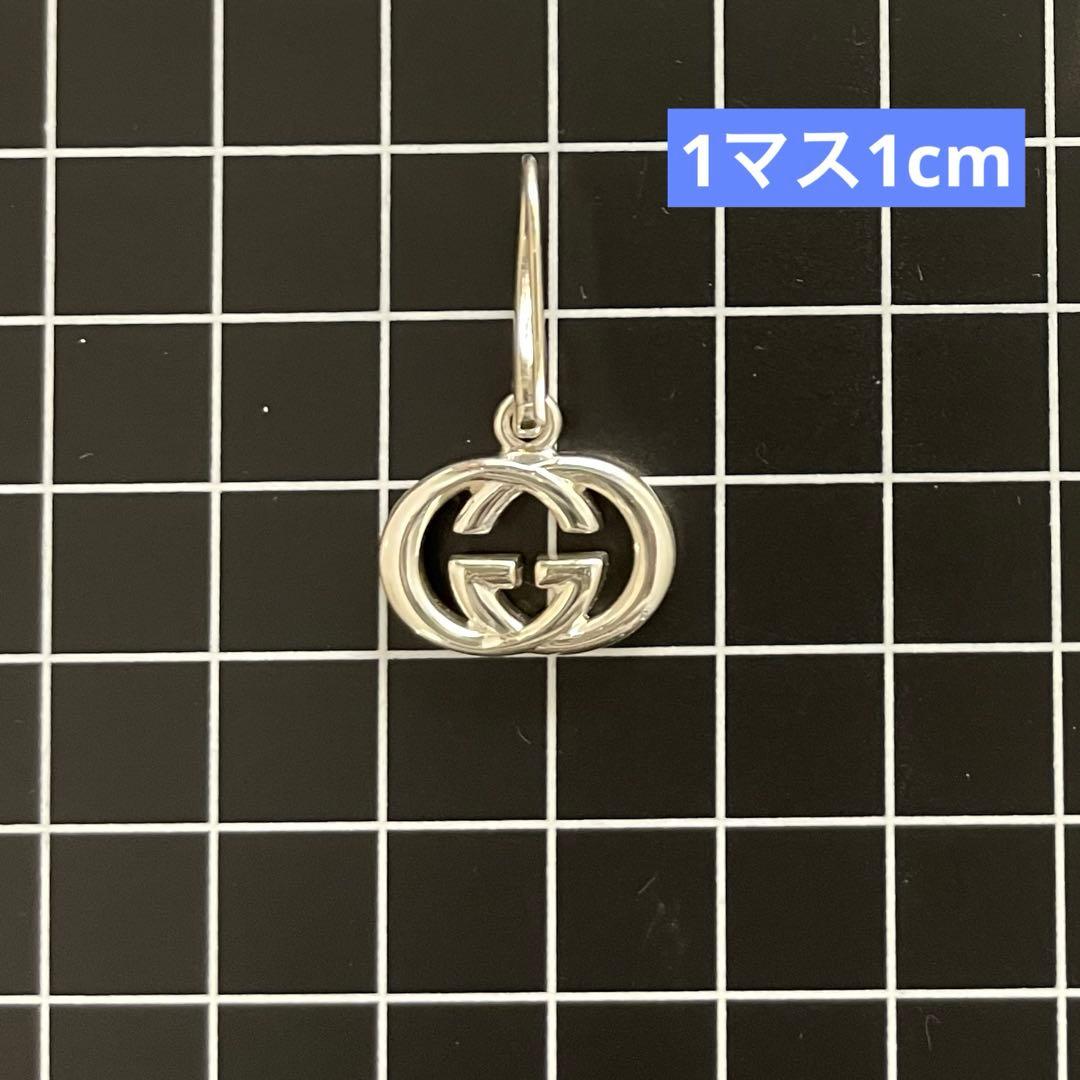 GUCCIグッチ インターロッキングGG フックピアス片耳　メンズ&レディース
