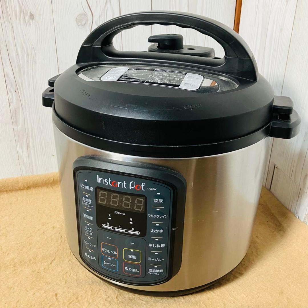 【美品】Instant Pot DUO SV 60 圧力鍋 インスタントポット