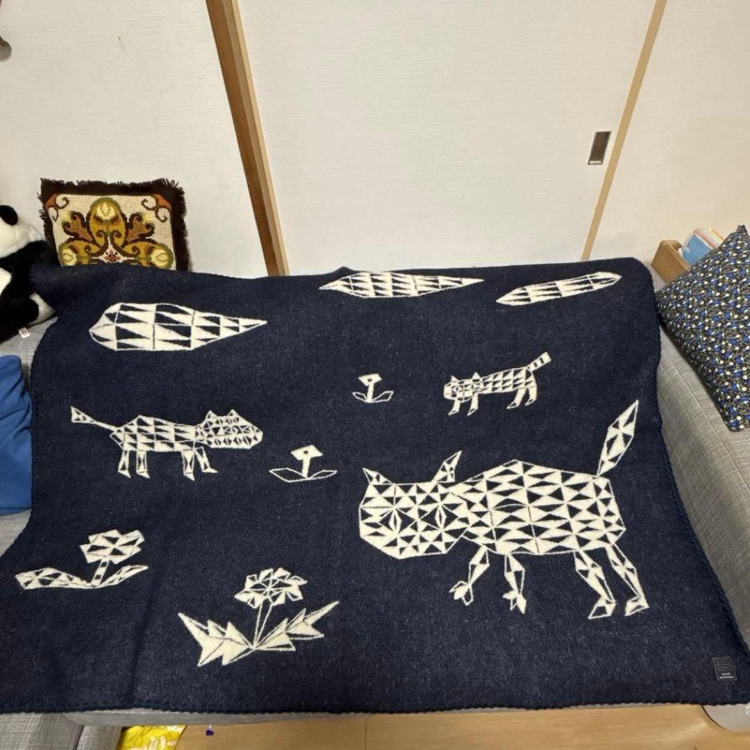 ミナペルホネン　ブランケット　Tama