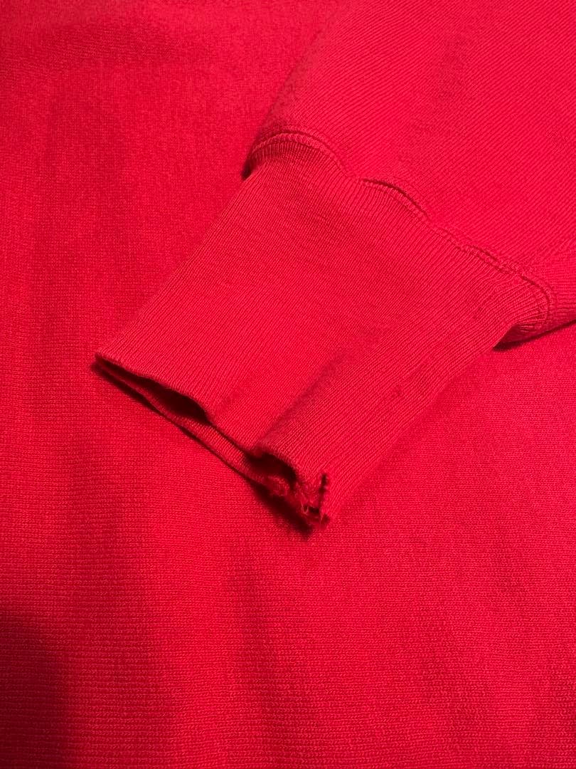 USA製 80s チャンピオン リバースウィーブ トリコタグ レッド L