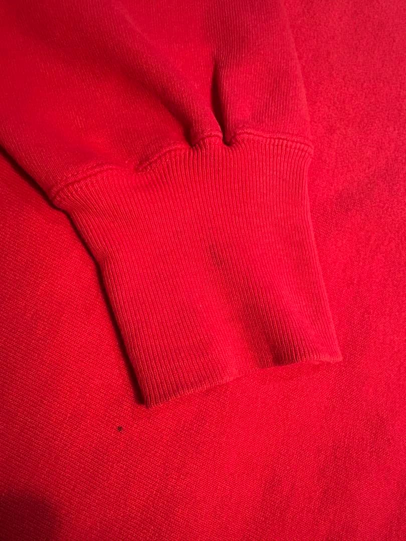 USA製 80s チャンピオン リバースウィーブ トリコタグ レッド L