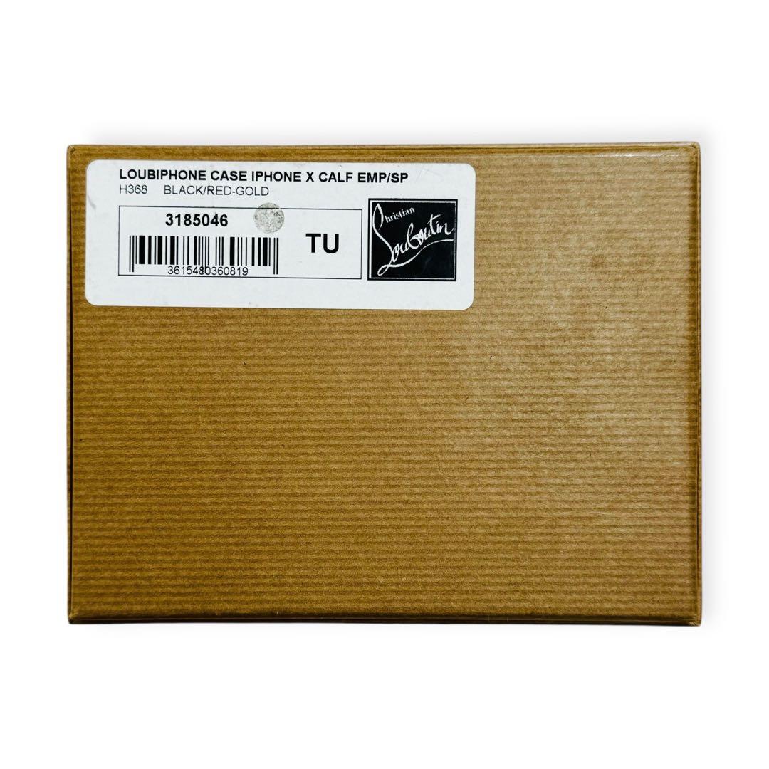 7996.【未使用品】Christian Louboutin iPhone X