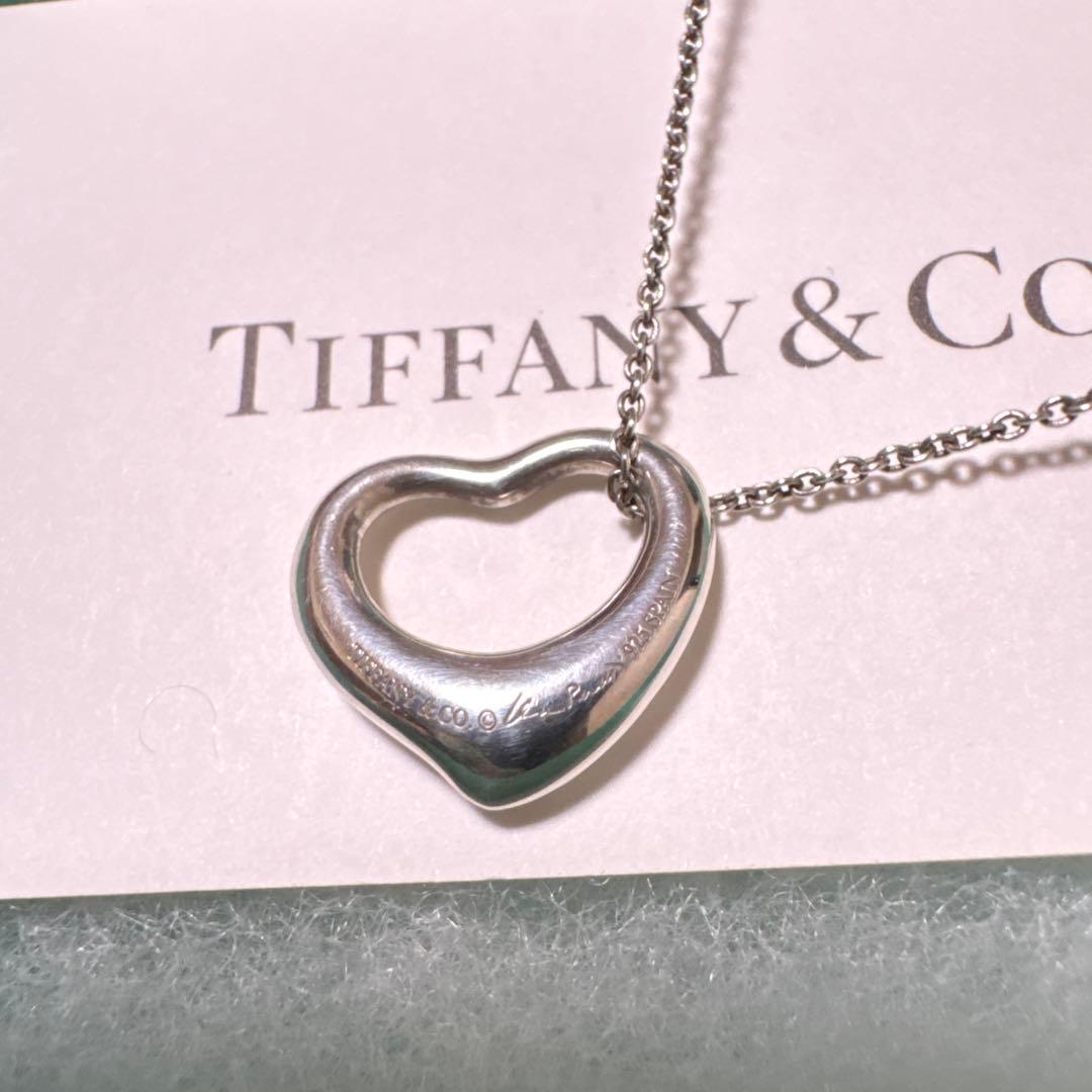 ティファニー　オープンハート　ネックレス　TIFFANY&CO.