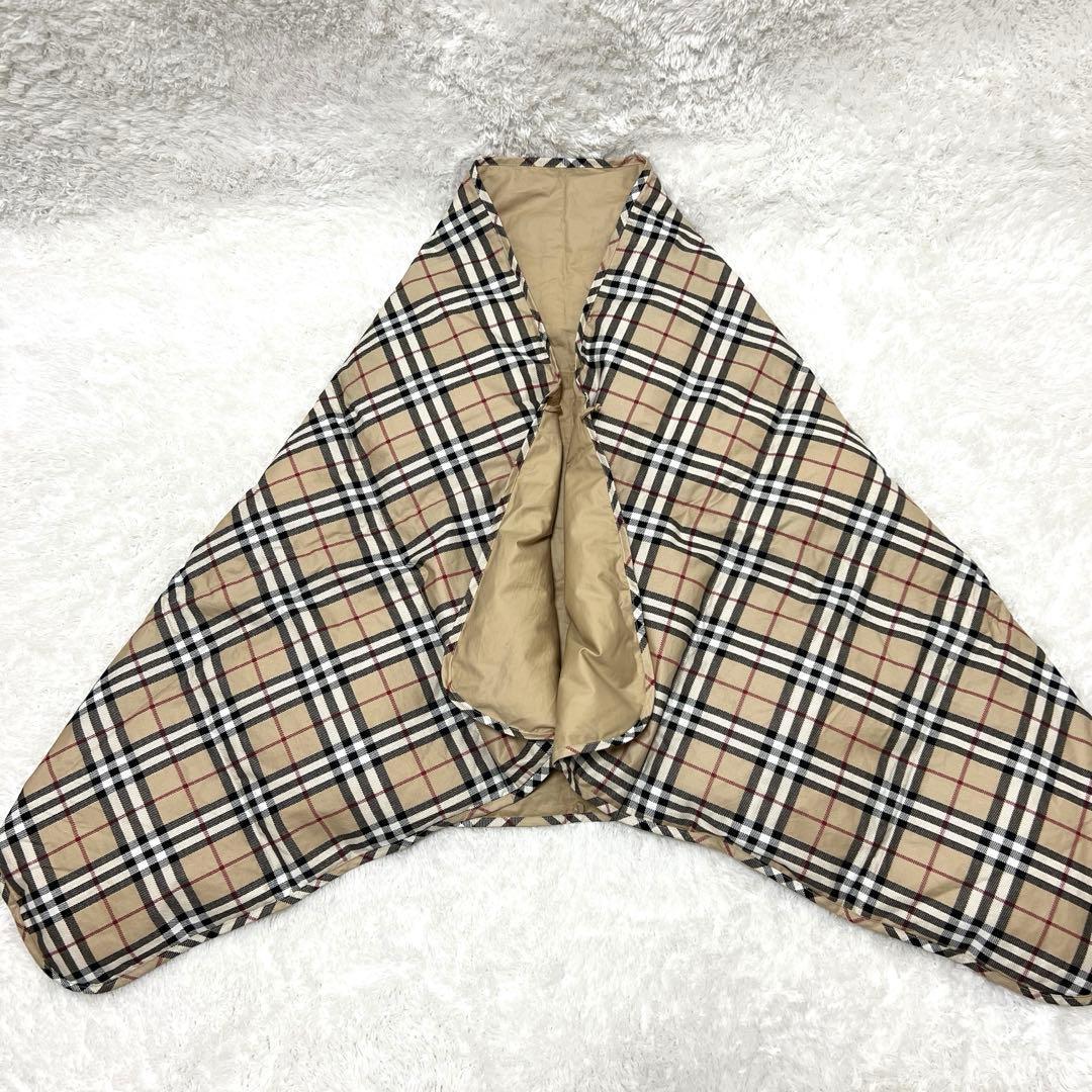 未使用品✨BURBERRY ダウンケット　ノバチェック　羽毛膝掛け