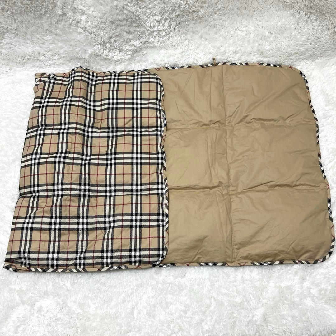 未使用品✨BURBERRY ダウンケット　ノバチェック　羽毛膝掛け