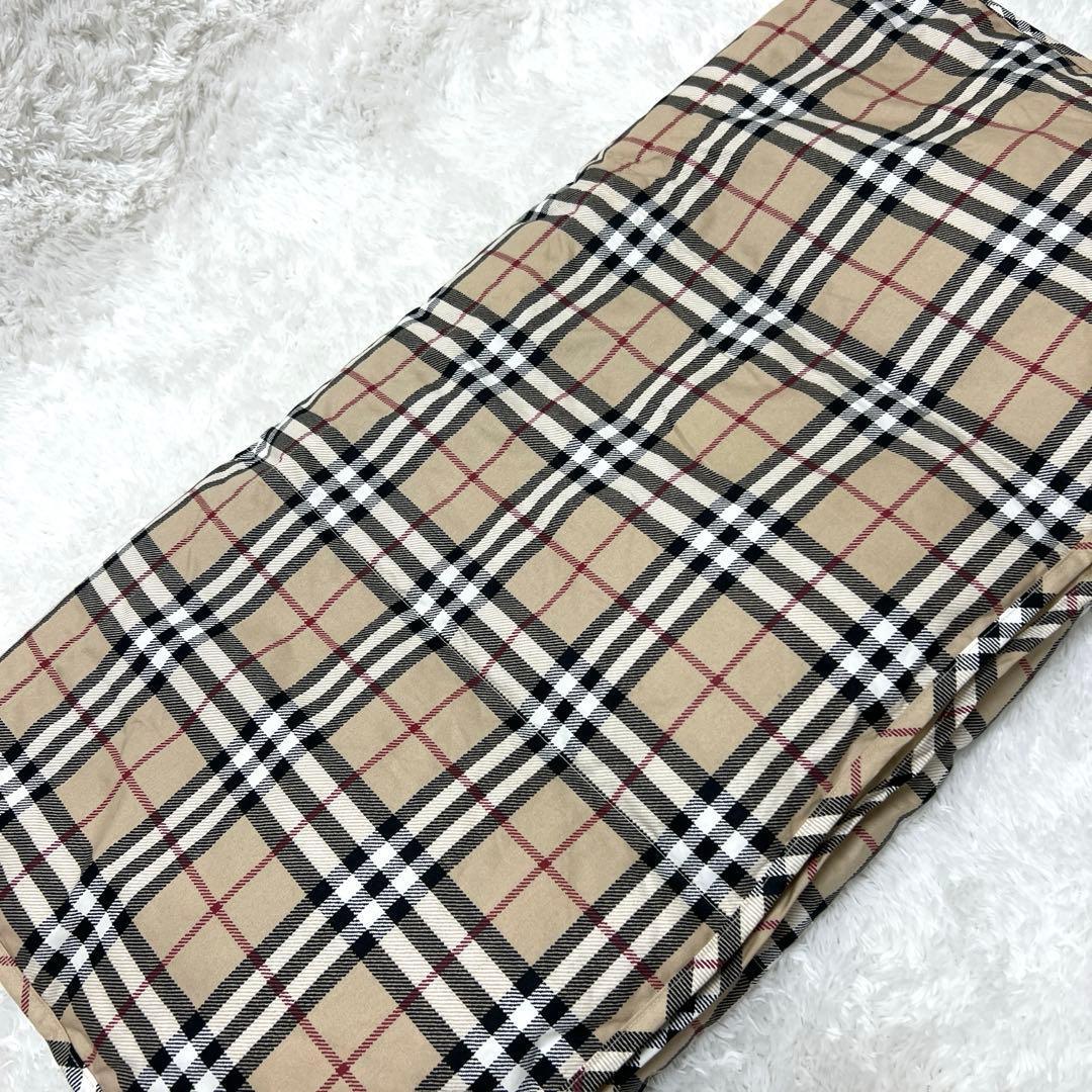 未使用品✨BURBERRY ダウンケット　ノバチェック　羽毛膝掛け